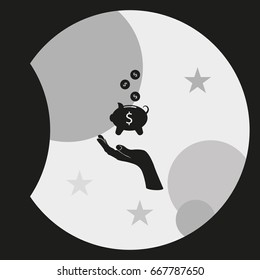 Money box icon.
