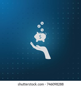 Money box icon.
