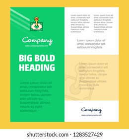 Money  Business Company Poster Template. with place for text and images. vector background