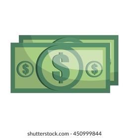 Money and business icon design, vector illustration graphic design.