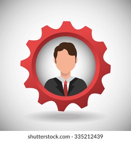 Money and business profits design, vector illustration graphic 