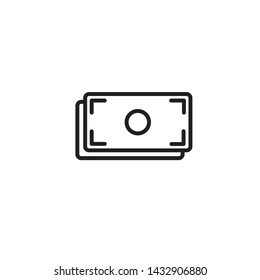 Money, business symbol vector icon