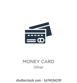 Money card icon vector. Trendy flat money card icon from other collection isolated on white background. Vector illustration can be used for web and mobile graphic design, logo, eps10