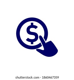 Money Care logo design vector template, Business logo design concept, Icon symbol