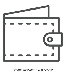 Money case icon vector illustration flat 