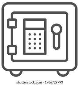 Money case icon vector illustration flat 