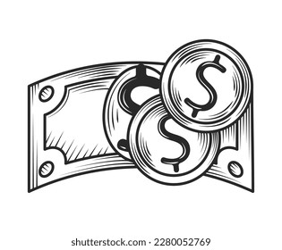 money cash finance and savings