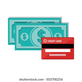 money cash flat icon