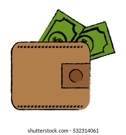 money cash icon image vector illustration design 