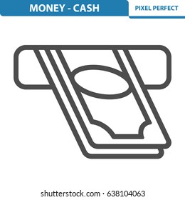 Money - Cash Icon. Professional, pixel perfect icons optimized for both large and small resolutions. EPS 8 format. 12x size for preview.