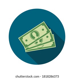 money cash icon. cash register. money payment. money sign. vector illustration