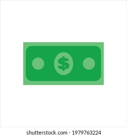 Money Cash Icon in trendy flat style