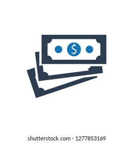 Money Cash Icon - Vector