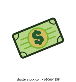 Money and cash icon vector illustration graphic design