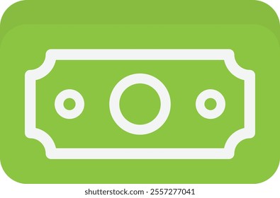 Money Cash Payment Icon Vector Flat Illustration