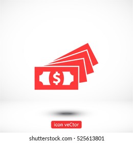 money  cash .VECTOR ICON 10 eps