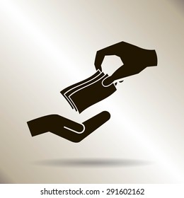 money cash vector icon