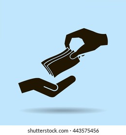 money cash vector icon