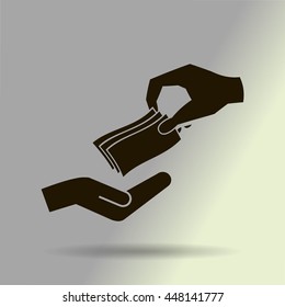 money cash vector icon