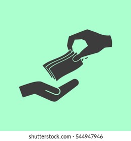 money cash vector icon