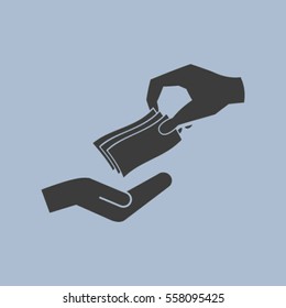 money cash vector icon