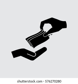 money cash vector icon