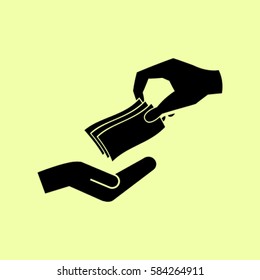 money cash vector icon