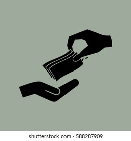 money cash vector icon