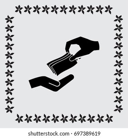 money cash vector icon