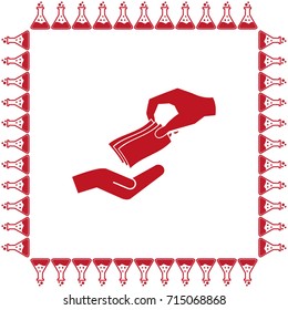 money cash vector icon