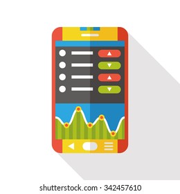 money cellphone flat icon