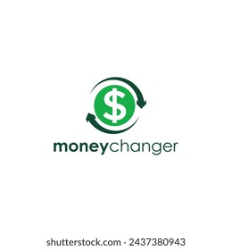 Money Changer Logo Simple Finance