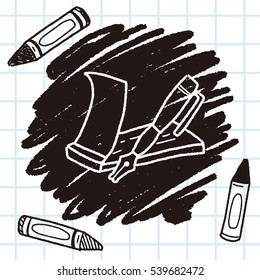 money check doodle drawing