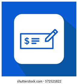 money check vector icon invoice symbol のベクター画像素材