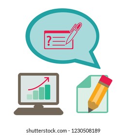 Money check vector icon, bank money symbol. Modern, simple flat vector illustration for web site or mobile app