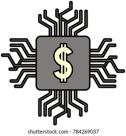 money chip icon