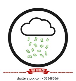 money cloud icon