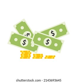 money and coin concept illustration vektor