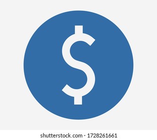 Money coin icon. Dollar vector icon, coin isolated on background. Illustration money coin for mobile apps. Pictogram