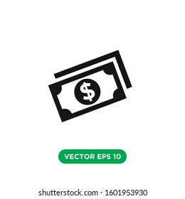 money, coin money icon vector design template