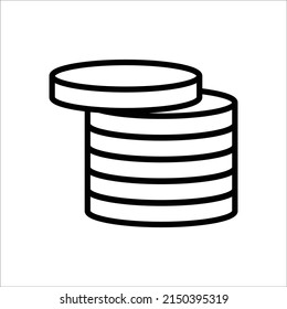 dinero - icono de moneda plantilla de diseño de vectores simple y limpio