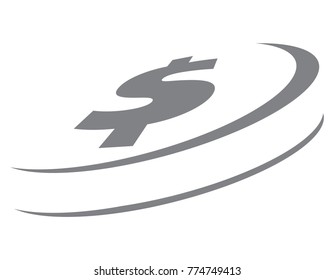 Money coin logo