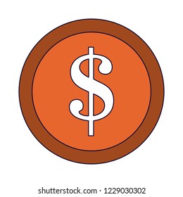 Money coin symbol