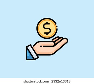 money coin vector icon design
