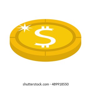 money coins finance icon vector illustration design