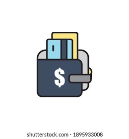 
Money. coins. Flat icons. Vector
