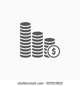 money, coins icon