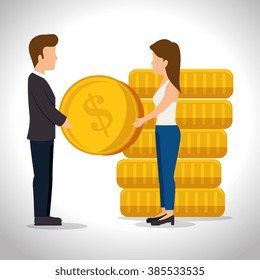 money concept design 