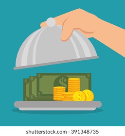 Money concept design 