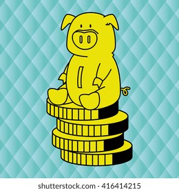 money concept design